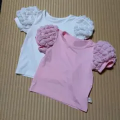 パフスリーブTシャツ ２点　(SHEEN)