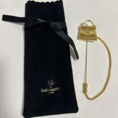 Karl Lagerfeld バッグモチーフ ピンブローチのサムネイル