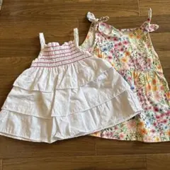 花柄　シンプル　チュニック 2枚セットのサムネイル