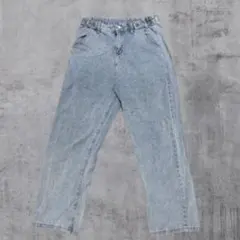 00's vintage 　ワイド　デニム パンツ グランジ　 y2k　韓国のサムネイル