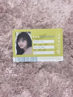 TWICE モモ 1万円 特典トレカ カード メッセージカード - メルカリ