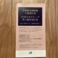 JR西日本グループ京都鉄道博物館　2025.7.1〜 新品未使用