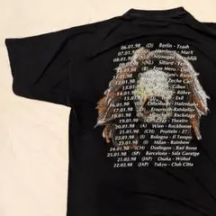 IN FLAMES　90sヴィンテージTシャツ　デスメタル　ロックバンドツアー