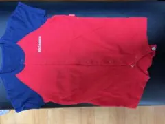 miki HOUSE ミキハウス　赤青 ボタン式　ロンパース　日本製