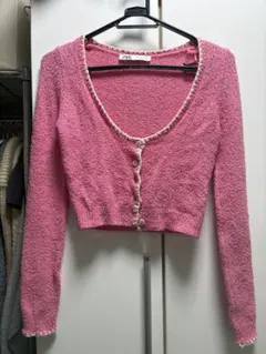 zara ザラ　クロップド カーディガン s