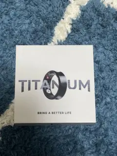 【未使用】b.ring ブリング スマートリング チタン ブラック US 10