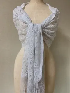 ELLE フラワーレース　ストールのサムネイル