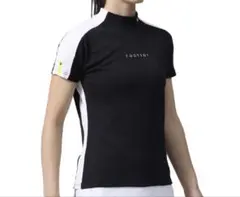 【新品】FootJoy レディース モックネックシャツ ブラックのサムネイル