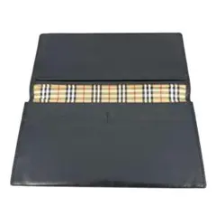 【美品】BURBERRY バーバリー 二つ折り長財布