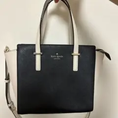 Kate spade ケイトスペード　2wayモノクロバック