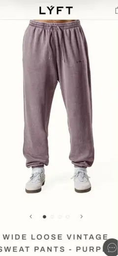 Lyft WIDE LOOSE VINTAGE SWEAT PANTS - メルカリ