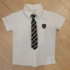 ホワイト ポロシャツ 110サイズ