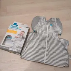 【美品】スワドルアップ　Lサイズ　ボーダー