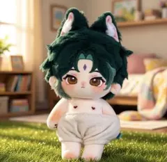 着せ替えぬいぐるみ 20cm 魈 原神風 棉花娃娃のサムネイル