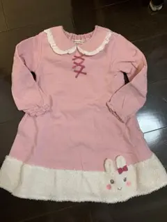 Shirley Temple 長袖ワンピース ウサギモチーフ - メルカリ