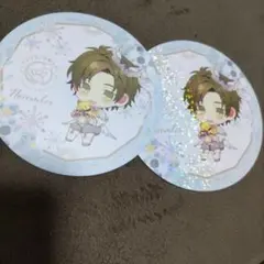 ツキプロ　二葉　月野亭　アニカフェ　コースター