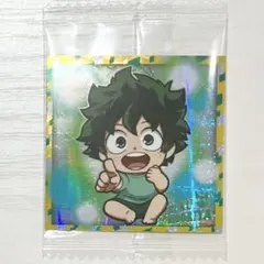 ヒロアカ　緑谷出久　ウエハースシール