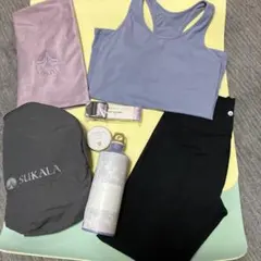 【LAVA】 ホットヨガ ラバ マット・ウェア他8点セット