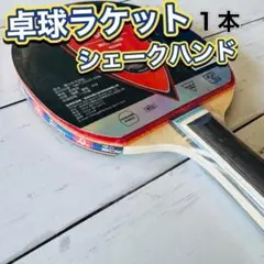 卓球 ラケット シェークハンド 初心者 中級者 ペン 両面 ラバーd106603