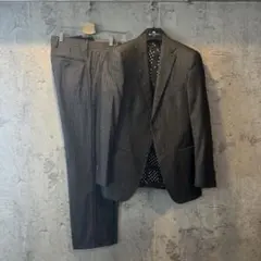ETRO エトロ セットアップ スーツ 46 グレー ストライプ イタリア製のサムネイル