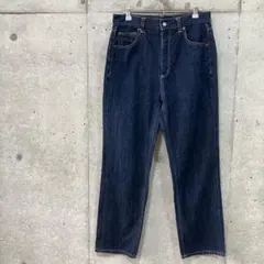 GU ストレートデニム ジーンズ L 初代神デニム　骨格ウェーブ