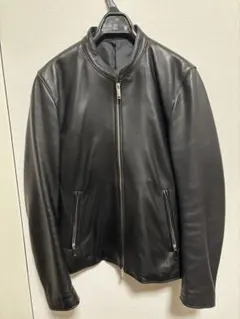 Studious レザーシングルライダースジャケット サイズ2