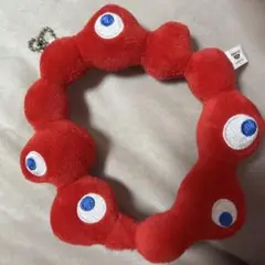 ミャクミャク カバンに付けられるぬいぐるみ ロゴマーク