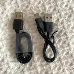 【未使用】 タイプB タイプC　USBケーブル 2本セット