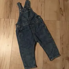 H&M デニムオーバーオール 12-18M
