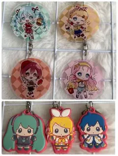 初音ミク アクリルキーホルダー ラバーキーホルダー まとめ売り