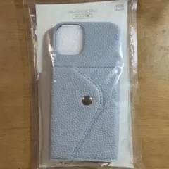 iPhone 13 14 用 スマホケース ライトブルー