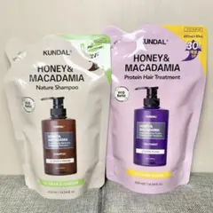 【30ml増量】KUNDAL シャンプー　ヘアトリートメント 詰め替えセットのサムネイル