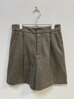 GU ブラッシュドジャージーショートパンツ L ブラウン