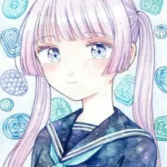 【ミニ原画①】手描きイラスト