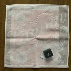 LANVIN タオルハンカチ ピンク