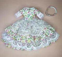 240☆　ハンドメイド　リカちゃん　服　ワンピース　ドレス