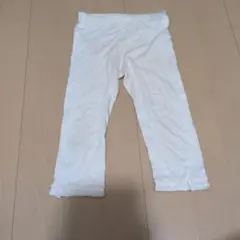 レギンス ホワイト 130cm