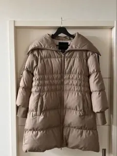 DOUBLE STANDARD CLOTHING ビックカラー ダウン コート