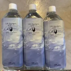 5月購入】【洗浄スポンジ付】1000mlライフエッセンスお得な3本組