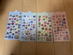 3D硬いシール 4枚セット