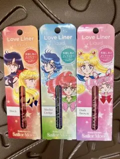 Love Liner 美少女戦士セーラームーン 限定デザイン 3色セット特典付きのサムネイル