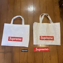 【即購入OK】Supreme ショッパー 2枚 ＋ ボックスロゴステッカー 2枚