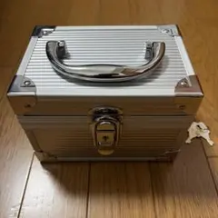 ミニアルミケース AL-M 鍵2本付き 工具箱 小物入れ