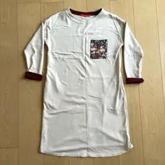 graniphグラニフ　レディース　ワンピース　長袖ワンピース　ベージュ