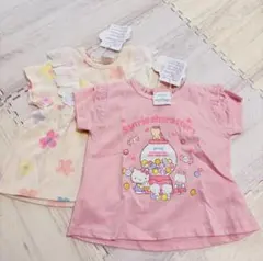 サンリオキャラクターズ Tシャツ 2枚セット 80cmのサムネイル