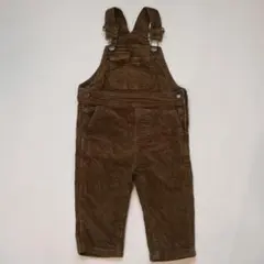 petit main コーデュロイオーバーオール 80cm