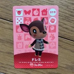 ドレミ amiiboカード あつ森