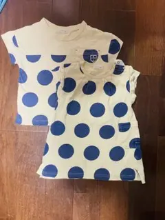 100cm半袖80cmワンピース