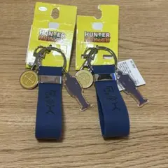 ハンターハンター　ラバーキーホルダー　2点　ゴトー　キーホルダー　アベイル