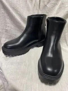 BEAMS HEART 厚底ジップ　ショート　ブーツ　Ｍ